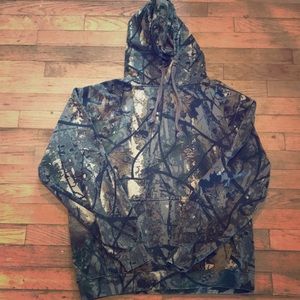 Camo Hoodie 🤍▫️